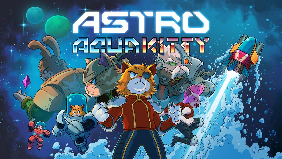 Astro Aqua Kitty box art for Playstation Vita